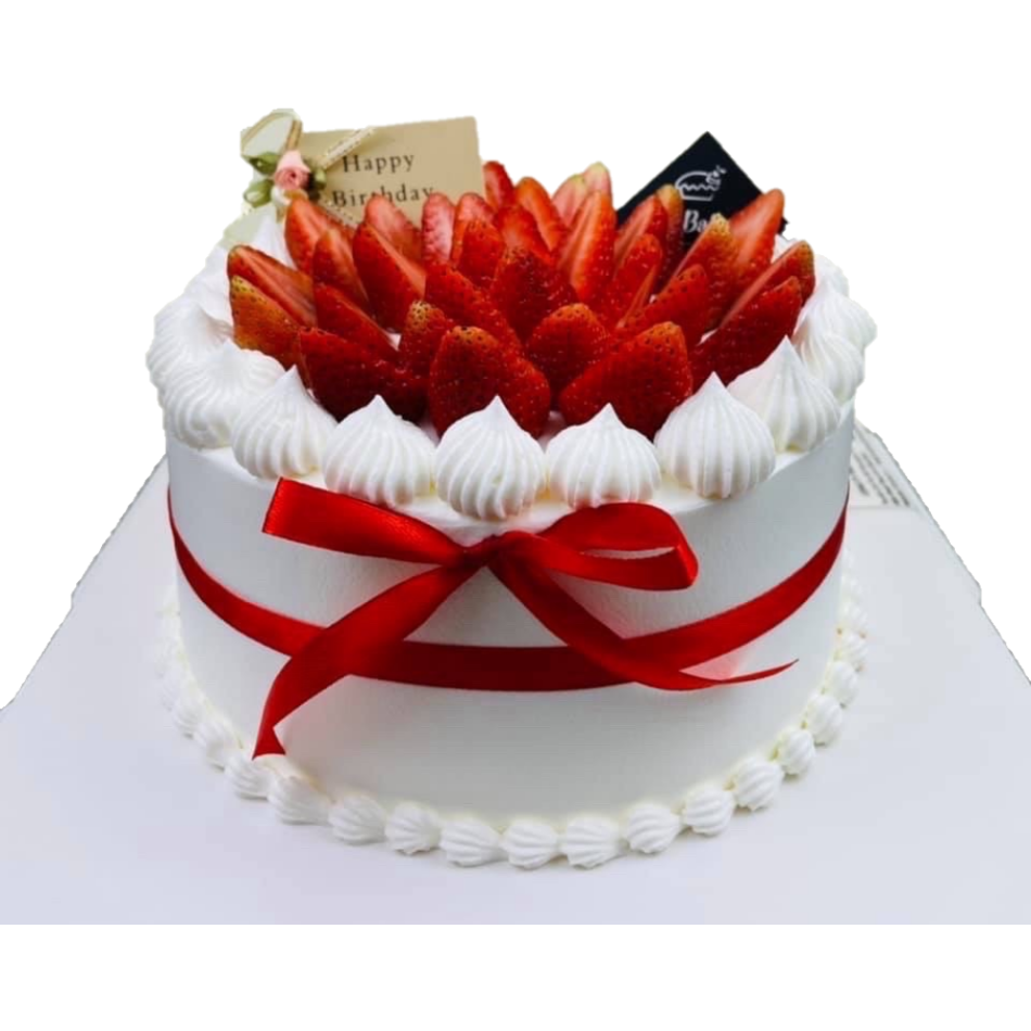 Bánh kem tươi dâu tây ngọt ngào