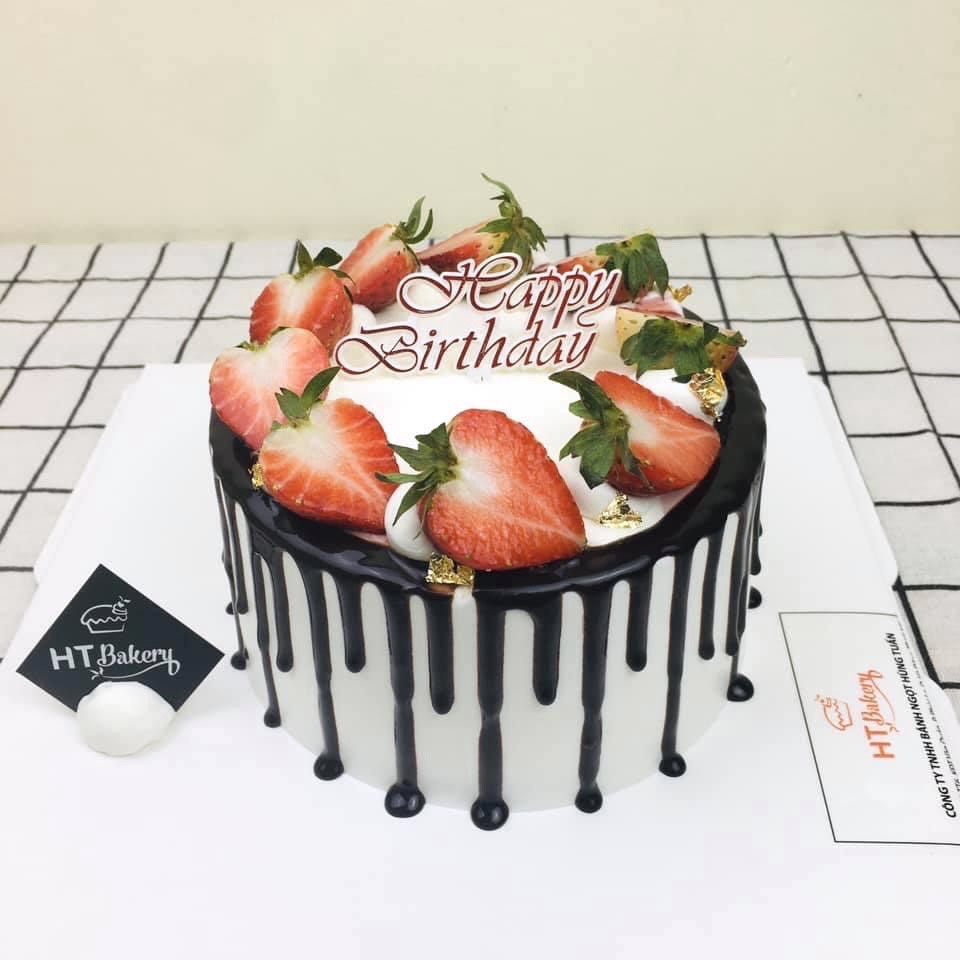 Bánh Kem tươi Socola Dâu tây Size 16 - 76