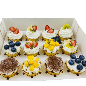 Bánh mix vị 12 cupcake