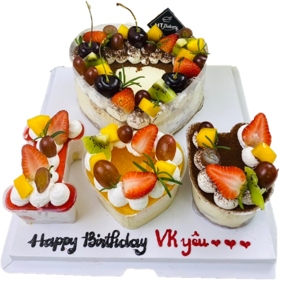 Bánh Mous mix nhiều vị theo yêu cầu