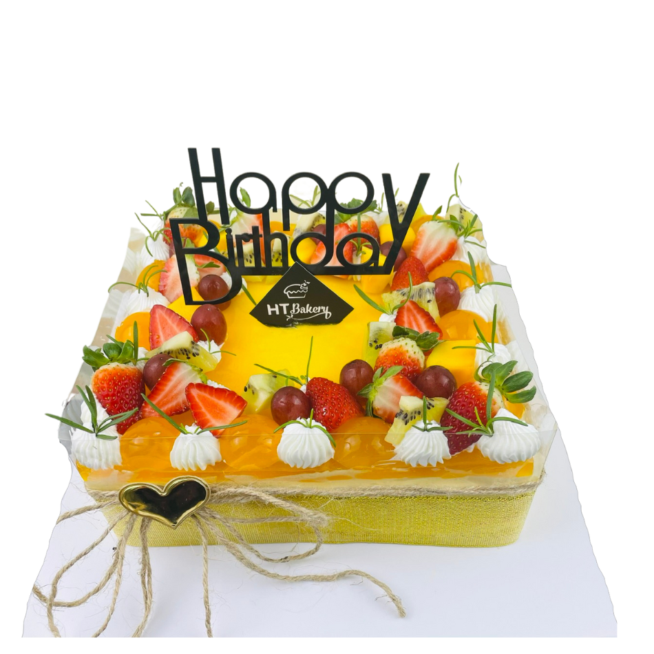 Bánh Mousse Chanh leo (Kiwi, Blueberry, Dâu tươi)