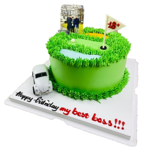 Bánh sinh nhật kem tươi sân golf