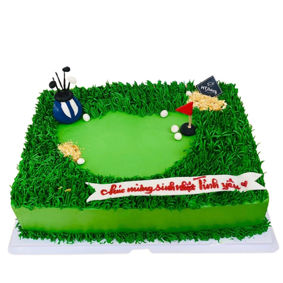 Bánh sinh nhật sân tennis