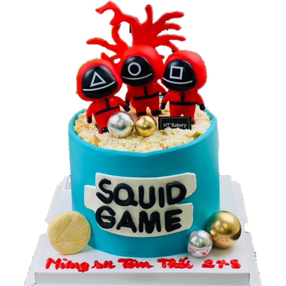 Bánh kem tươi tạo hình SQUID GAME
