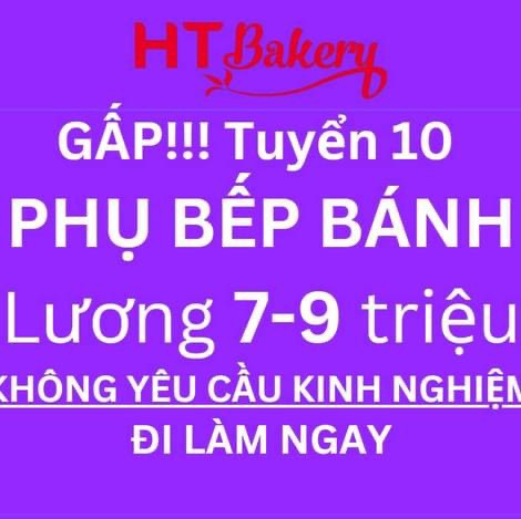 Tuyển dụng Vị trí Nhân viên Phụ Bếp Bánh