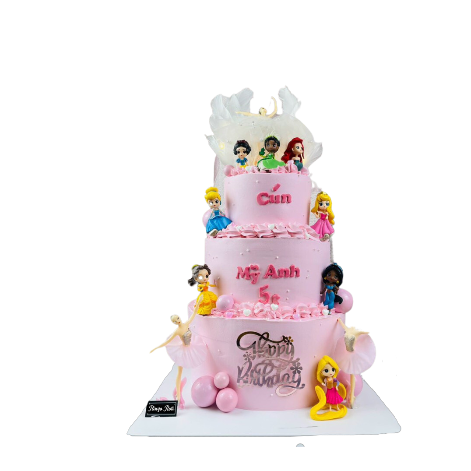 Bánh sinh nhật công chúa Elsa 2 - - Cửa hàng bánh Art Cakes